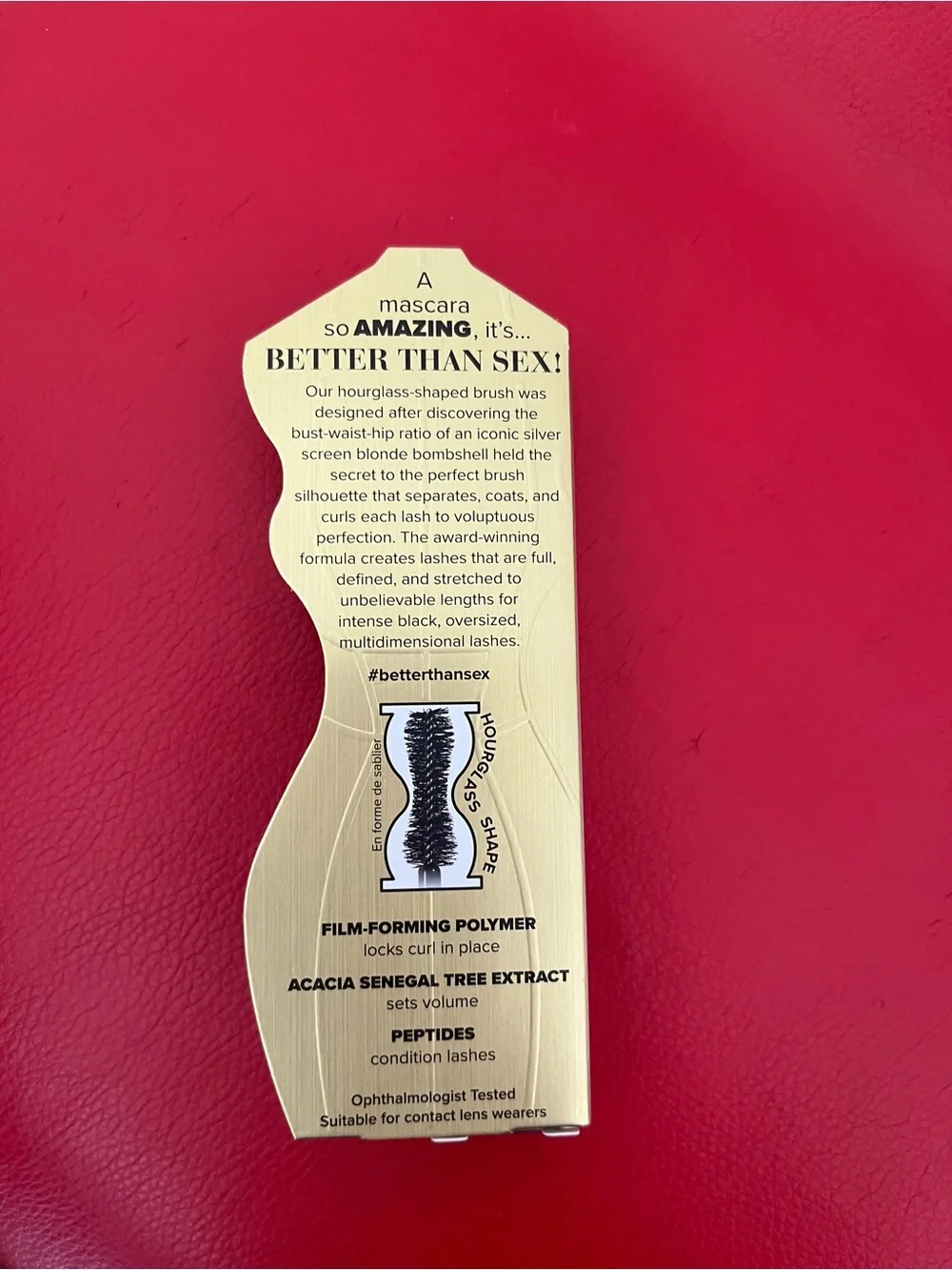 New- Too Faced Better Than Sex Mascara - Black- full size
